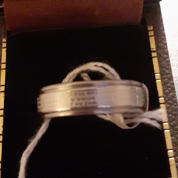 NWT🙏 Spinner Lords Prayer Ring Size 8.25 Left - Picture 3 of 8